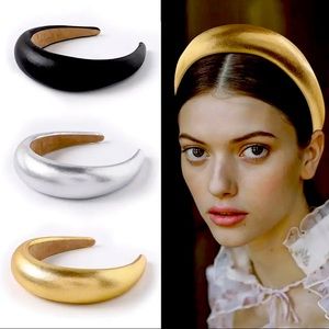 Luxury Wide Sponge Headband - NEW